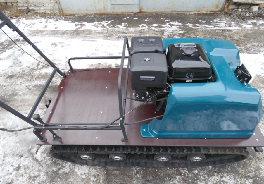 Мотобуксировщик AhtaR LR13 с реверс-вариатором Буран (задний ход) в Липецке