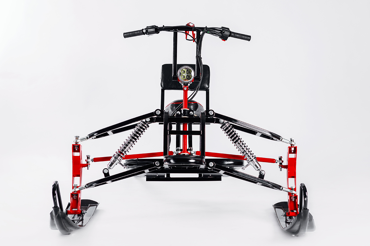 Лыжный модуль IKUDZO с подогревом ручек пластиковые лыжи в Липецке