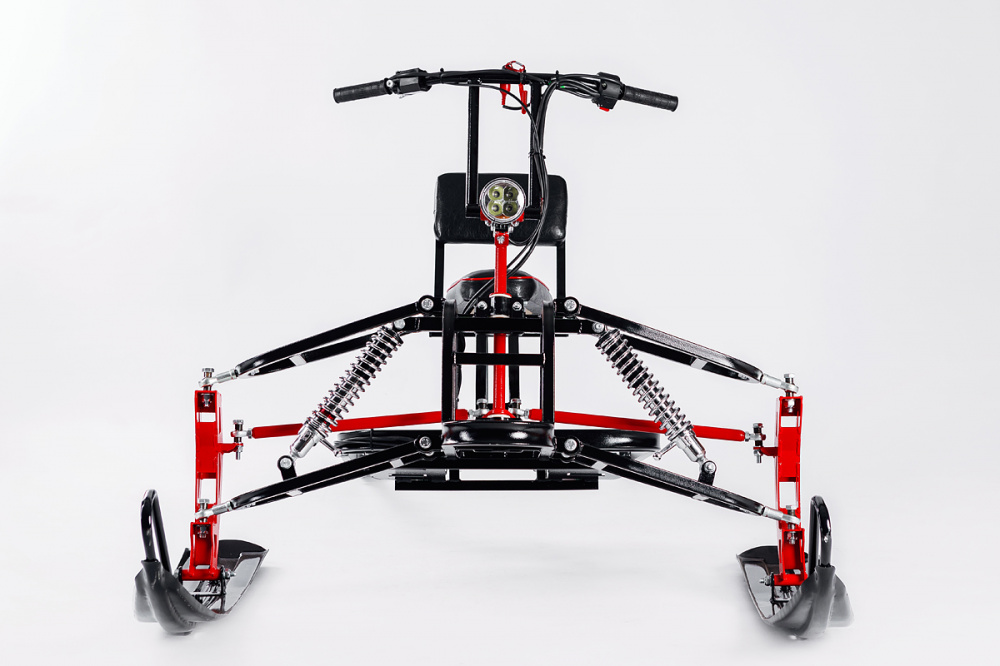 Лыжный модуль IKUDZO с подогревом ручек пластиковые лыжи в Липецке