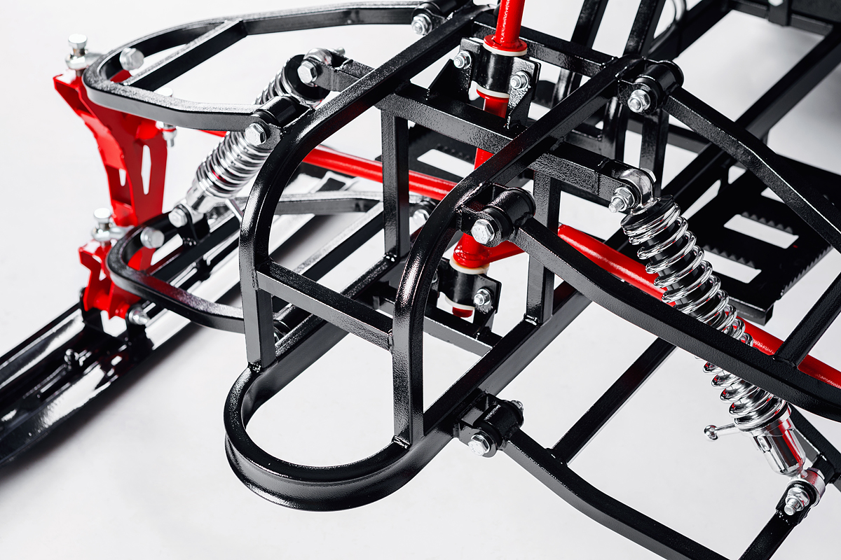 Лыжный модуль IKUDZO с подогревом ручек пластиковые лыжи в Липецке