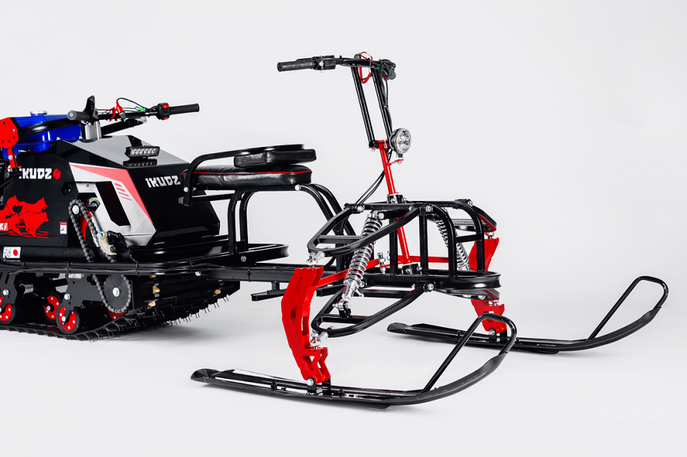 Лыжный модуль IKUDZO TERRAIN с подогревом ручек металлические лыжи в Липецке