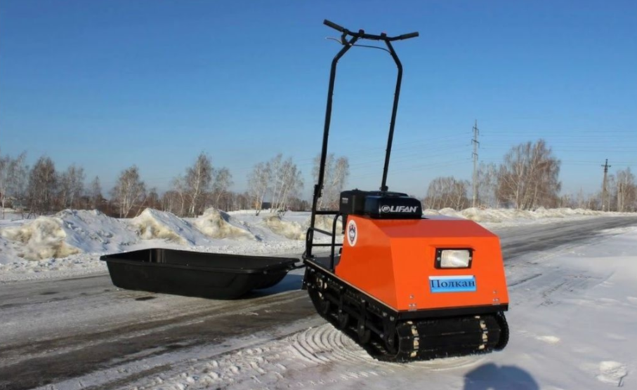 Мотобуксировщик Полкан мини 500К 15 л.с. в Липецке