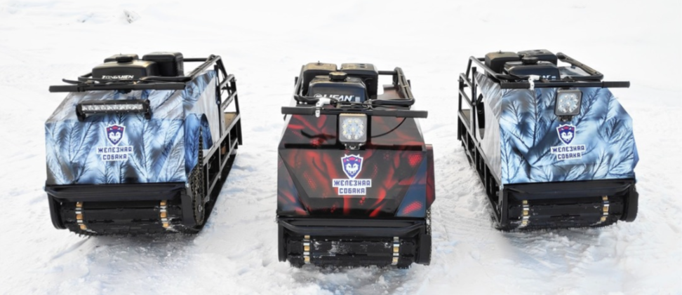 Мотобуксировщик Irondog (Железная собака) M500 15 Камуфляж Охотник в Липецке