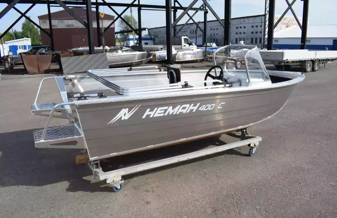 Алюминиевая лодка Неман-400 С в Липецке