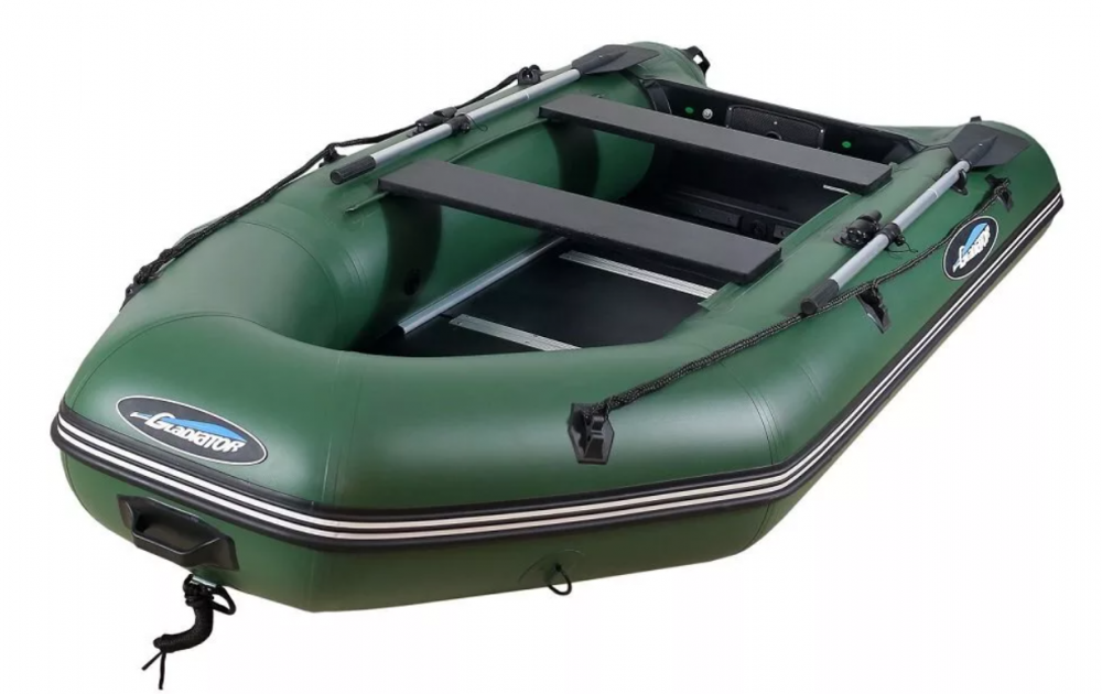 МОТОРНО-ГРЕБНАЯ ЛОДКА ПВХ GLADIATOR A 320 ТК С ФАНЕРНЫМ ПОЛОМ в Липецке