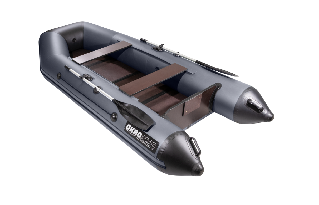  Лодка АКВА 3200 слань-книжка киль в Липецке