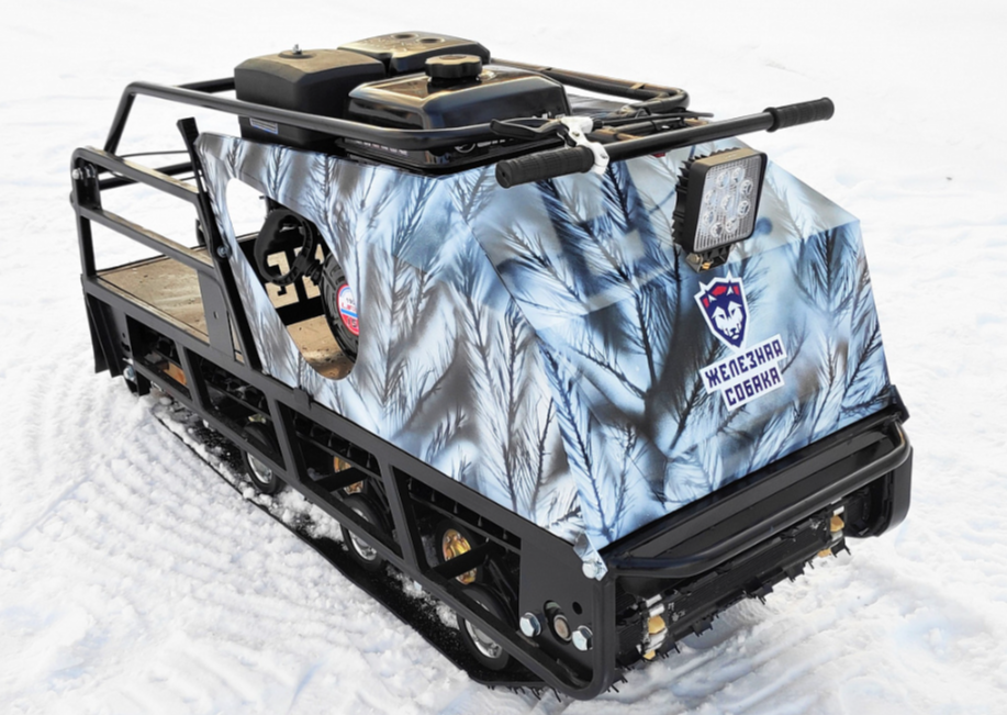 Мотобуксировщик Irondog (Железная собака) M500 15 Камуфляж Охотник в Липецке