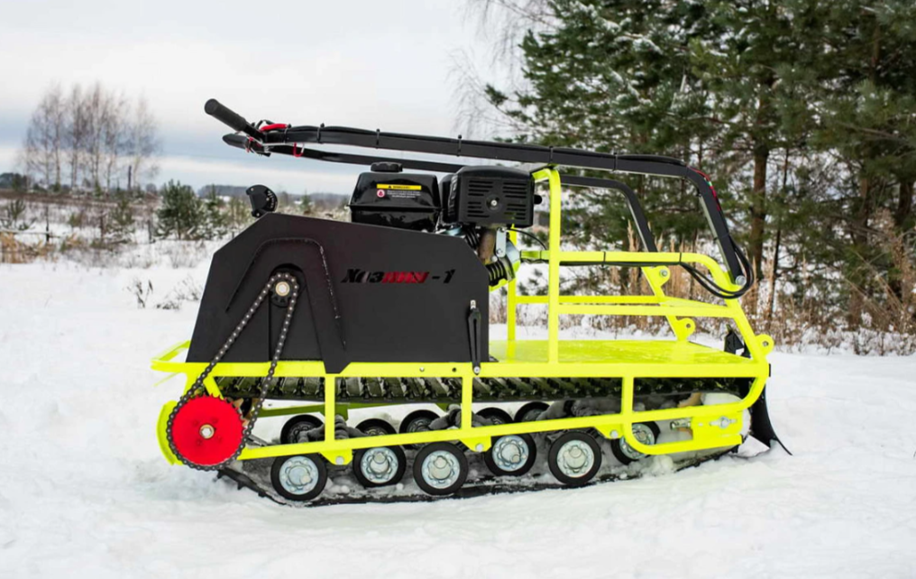 Мотобуксировщик Бурлак ХОЗЯИН-1 (капот металл) в Липецке