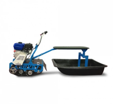 Мотобуксировщик НЕВА МС-1К с санями и сиденьем в Липецке