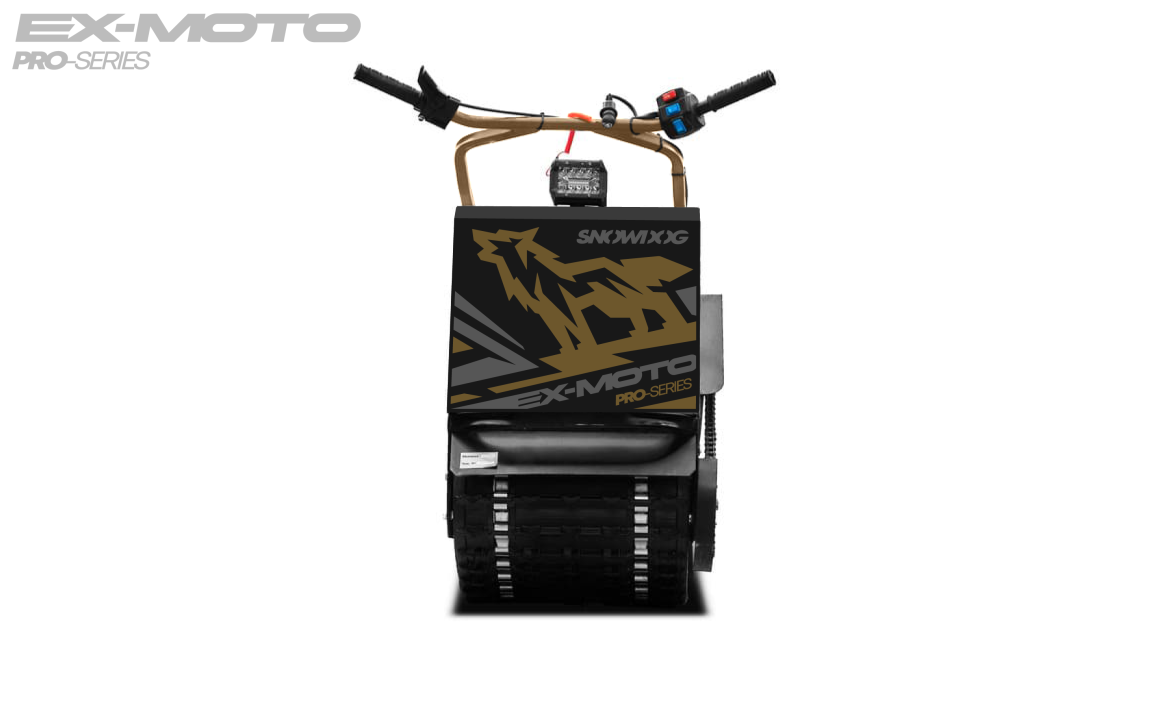 Мотобуксировщик EX-MOTO SNOWDOG S380 8л.с. в Липецке