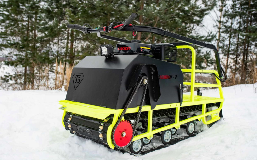 Мотобуксировщик Бурлак ХОЗЯИН-1 (капот металл) в Липецке