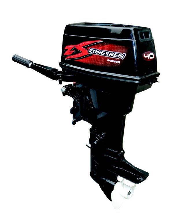 Лодочный мотор Zongshen T40 (+руль+пульт) в Липецке
