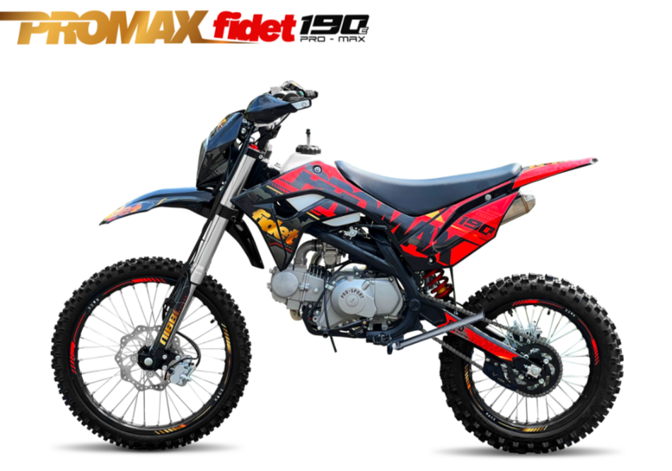 Мотоцикл (питбайк) PROMAX FIDET (ФАЙДЕТ) 190E MAX PRO LUX 19/16 в Липецке