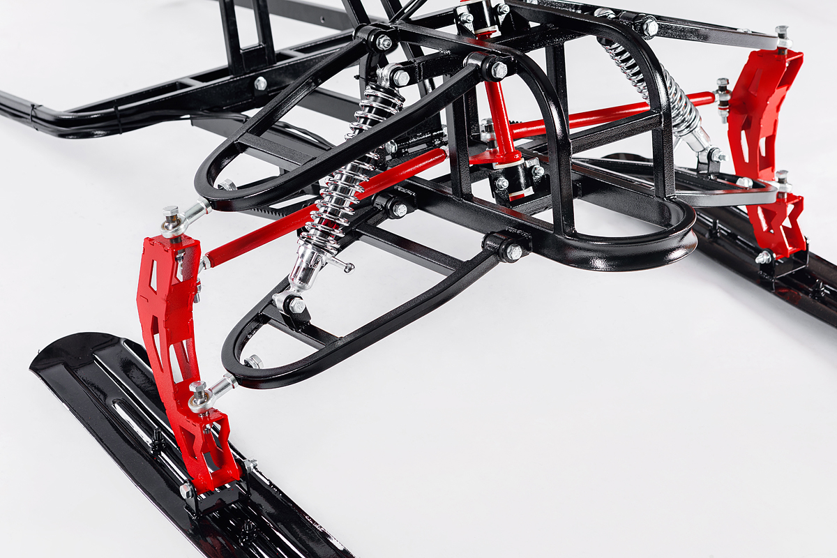 Лыжный модуль IKUDZO с подогревом ручек пластиковые лыжи в Липецке