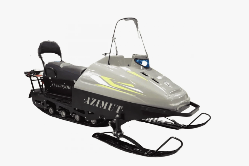 Миниснегоход Бурлак Азимут 24 л.с. , эл.запуск, реверс, тормоз гидравл, капот серый в Липецке