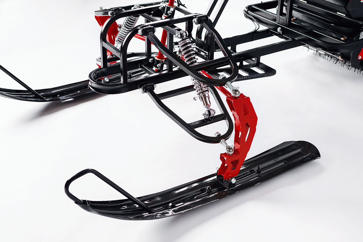 Лыжный модуль IKUDZO с подогревом ручек пластиковые лыжи в Липецке