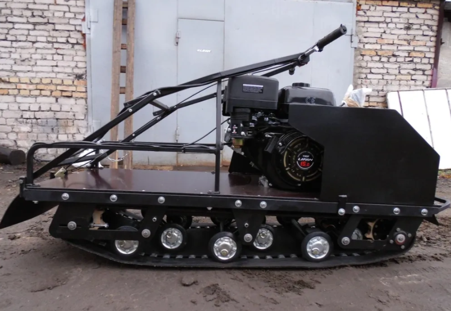 Мотобуксировщик AhtaR Зима 9 л/с с вариатором в Липецке