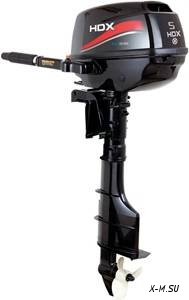 Лодочный мотор 4-х тактный HDX F 5 BMS в Липецке