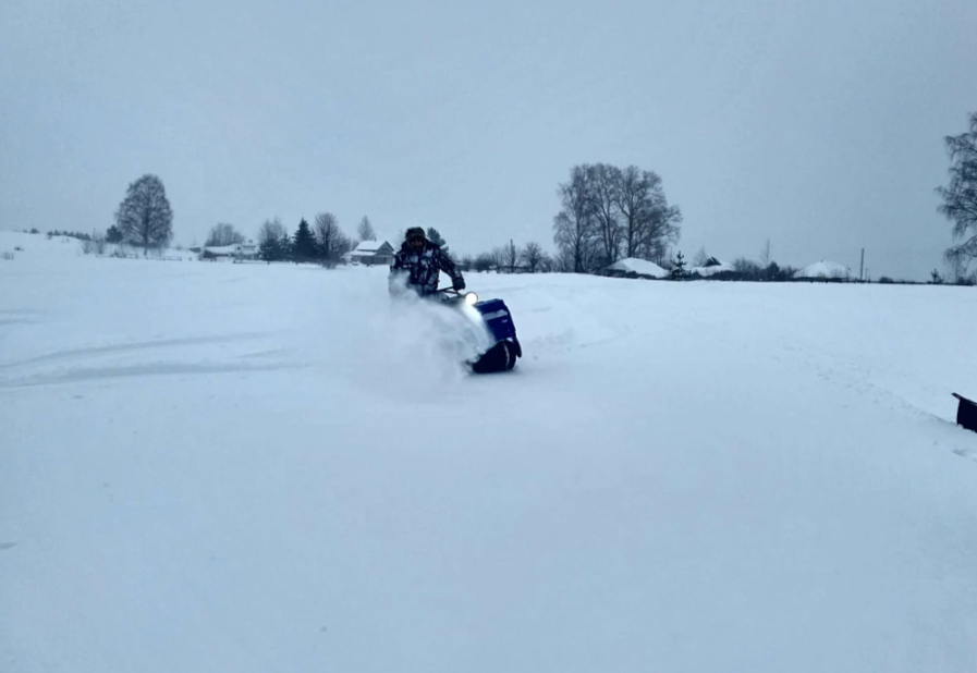 Мотобуксировщик Альбатрос-XLV 15 тележки, 1450 мм в Липецке