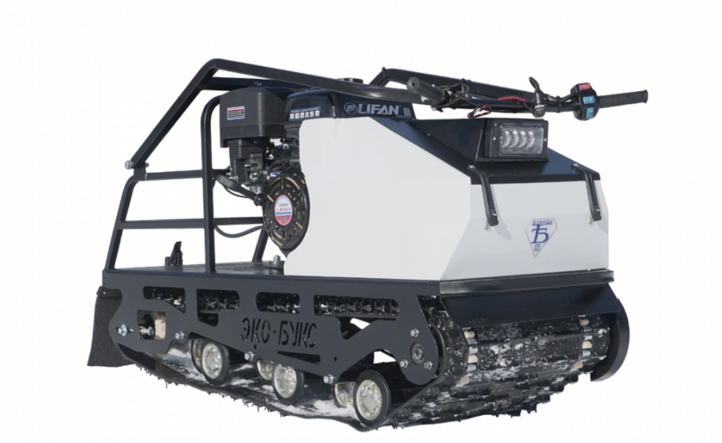 Мотобуксировщик ЭКО-букс V.2 15 л.с. (катковая подвеска, передний привод, длина 1450 мм) в Липецке