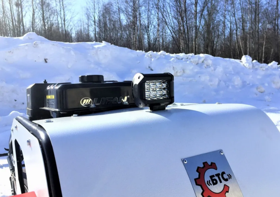 Мотобуксировщик БТС «STANDART PRO»  500/15 э/зап. LIFAN PRO(216 Ватт) в Липецке