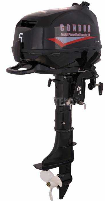 Лодочный мотор Condor F5HS без бака 12 л. в Липецке