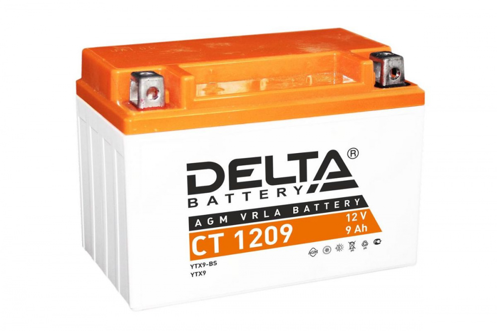 Аккумулятор Delta CT 1209 (12V / 9Ah) в Липецке
