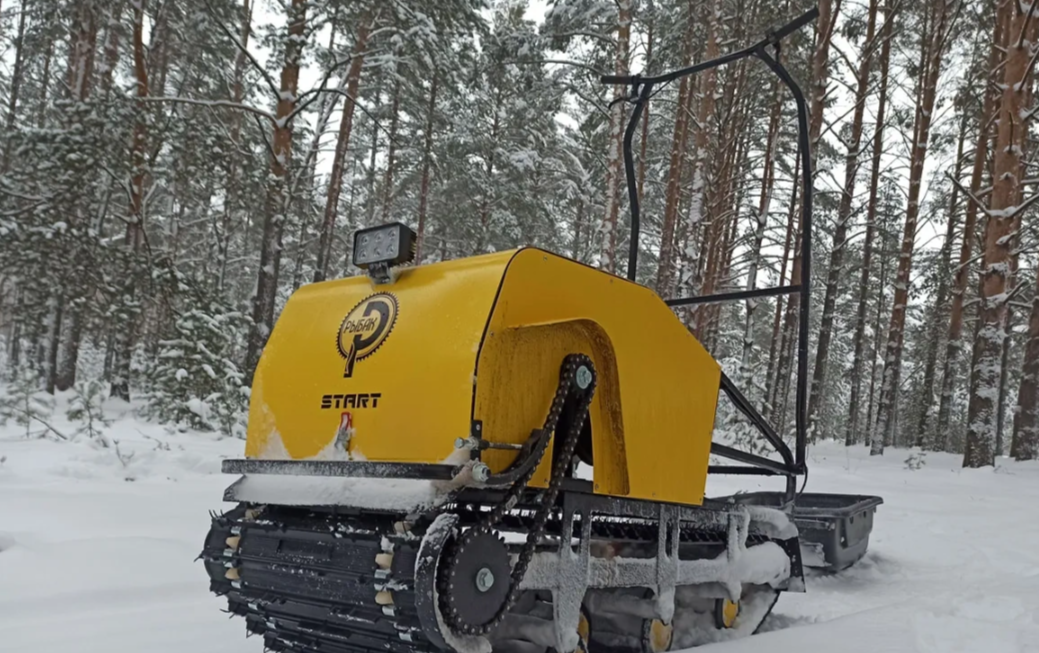 Мотобуксировщик РЫБАК СТАРТ Lifan 15 л.с. (металлический капот) в Липецке