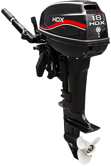 Лодочный мотор 2-х тактный HDX R series TE 18 BMS в Липецке