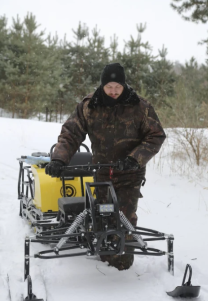 Мотобуксировщик РЫБАК PK 13 л.с. (короткая база 1230мм) в Липецке