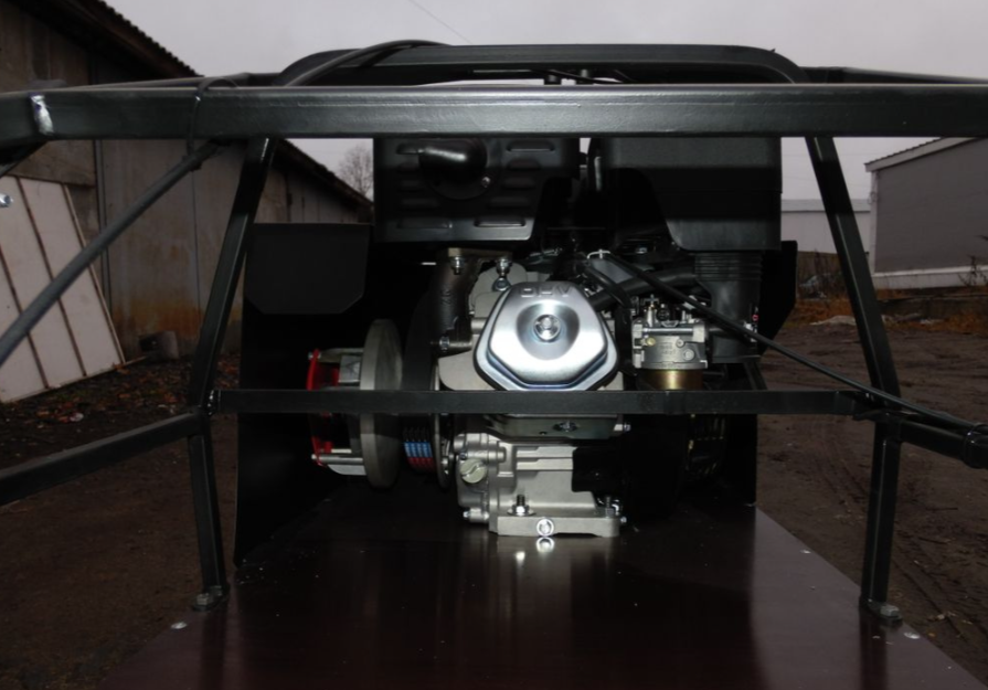 Мотобуксировщик AhtaR Зима 15 л/с с вариатором в Липецке