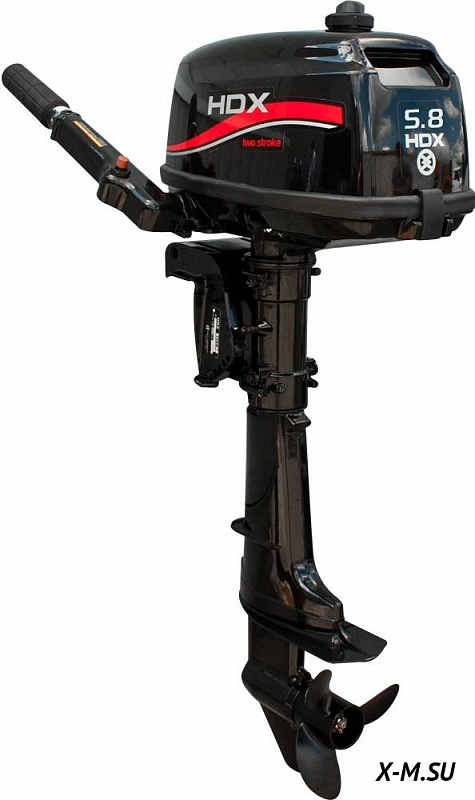 Лодочный мотор 2-х тактный HDX R series T 5,8 BMS в Липецке