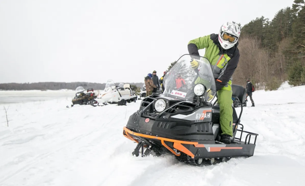 Снегоход Русская механика РМ БУРАН ЛИДЕР АДЕ в Липецке