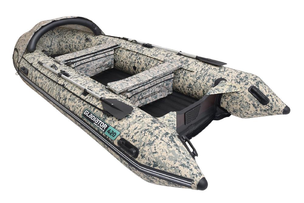 НАДУВНАЯ ЛОДКА GLADIATOR E450PRO в Липецке