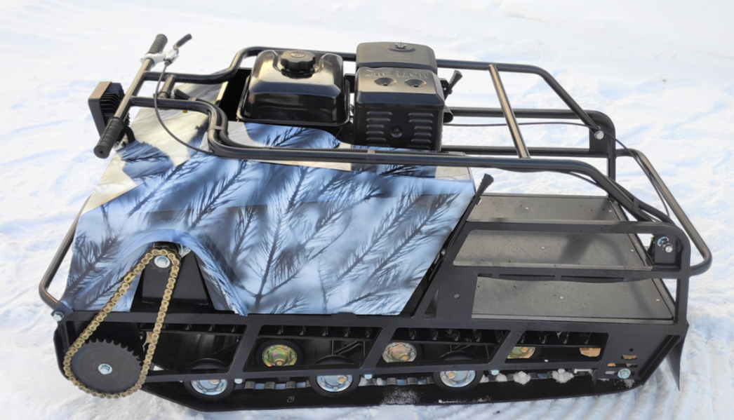 Мотобуксировщик Irondog (Железная собака) M500 15 Камуфляж Охотник в Липецке