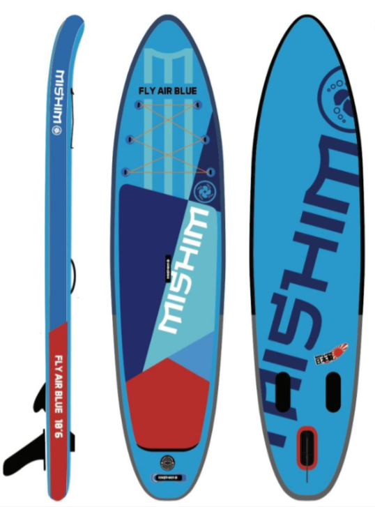 SUP (САП) Доска MISHIMO FLY AIR BLUE 10,8’ (330см) в Липецке