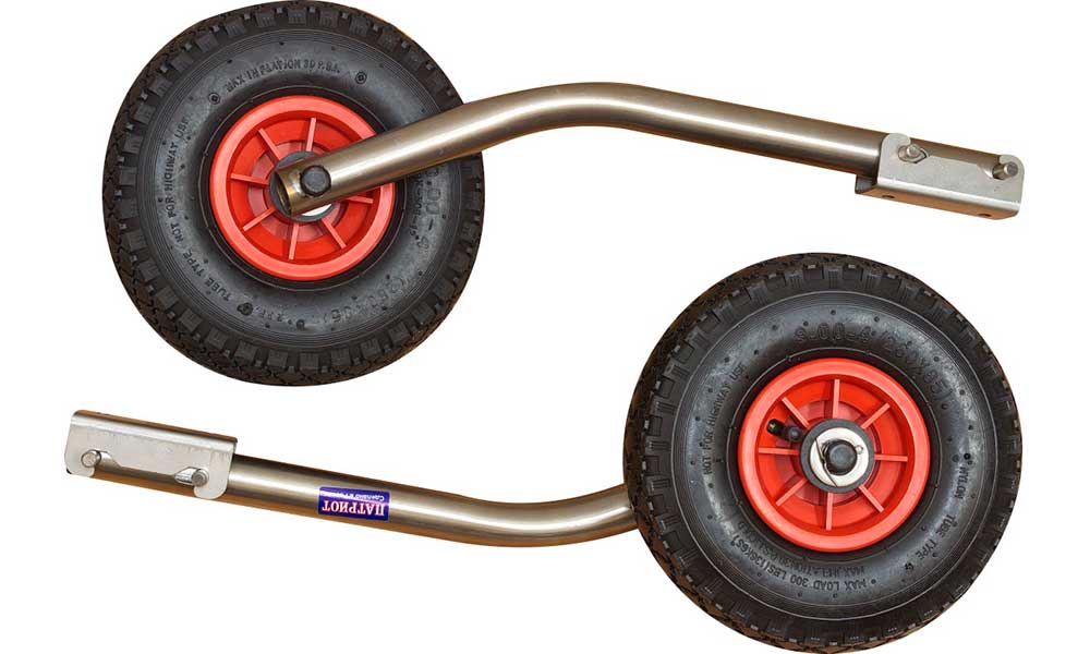 Транцевые колеса модульные удлиненные из нержавеющей стали в Липецке