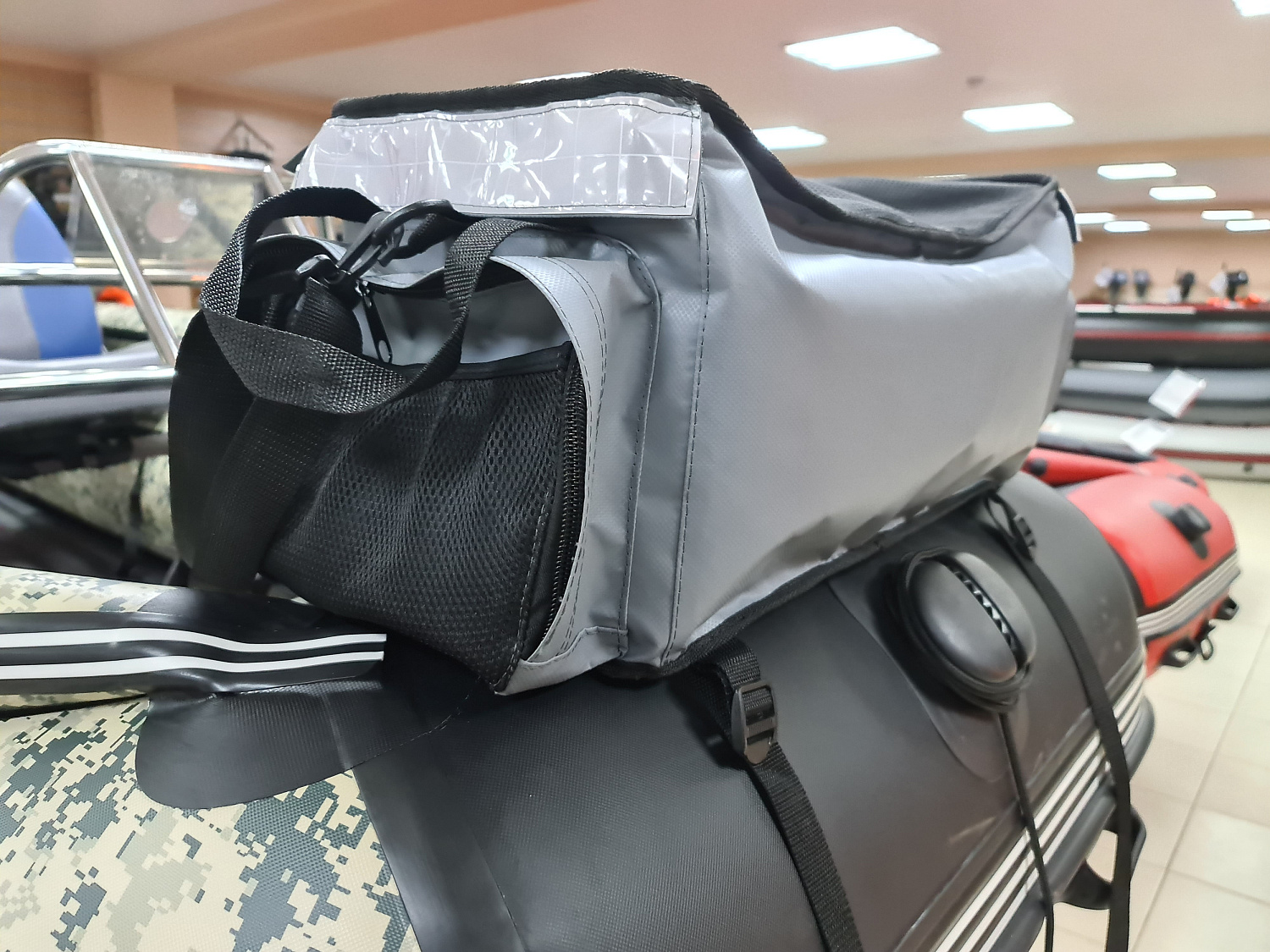 СУМКА ЛЮКС НА БАЛЛОН ДЛЯ ЛОДОК ПВХ 50Х25Х25 СМ в Липецке