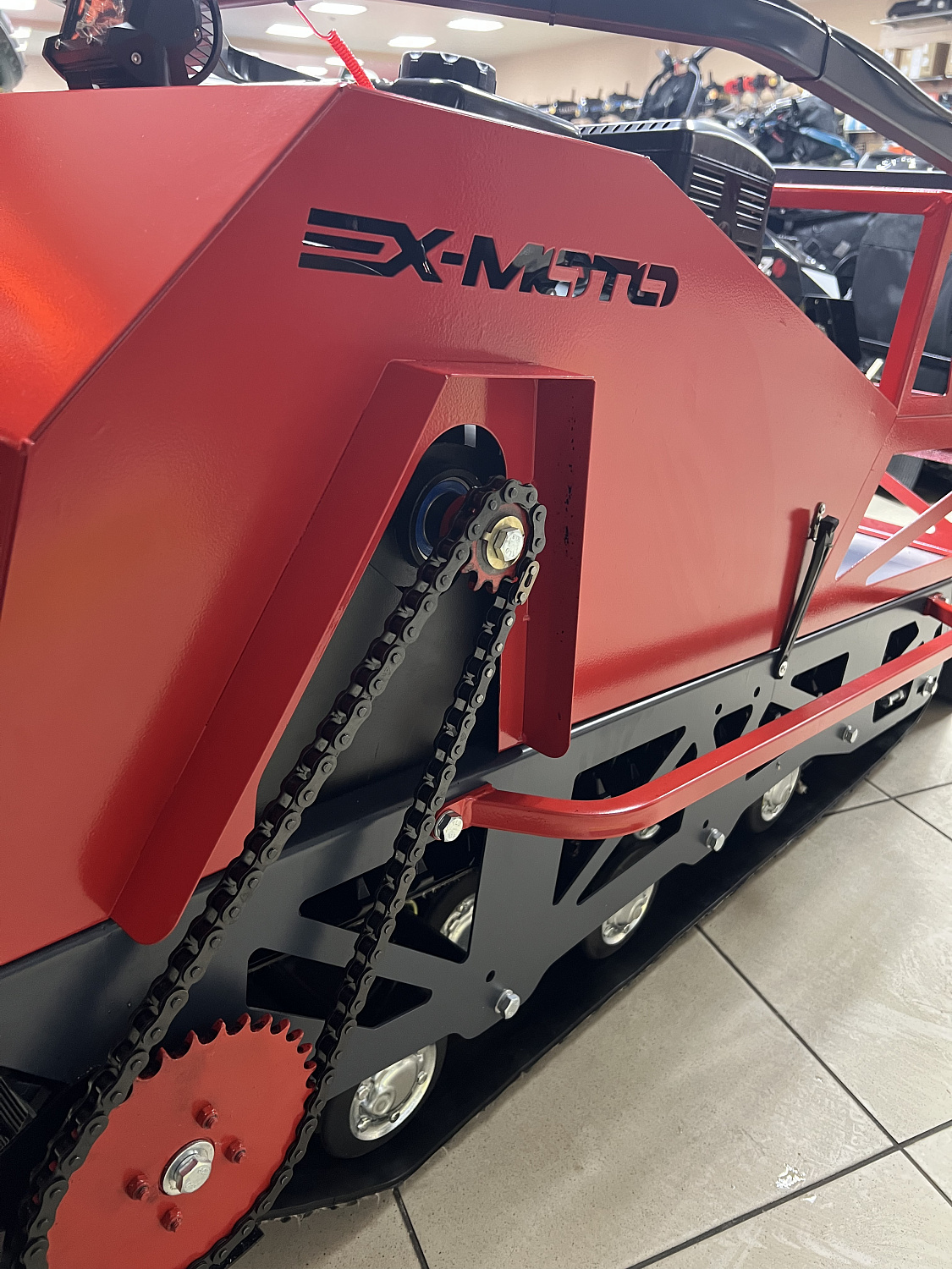 Мотобуксировщик EX-MOTO SNOWDOG S500 15л.с в Липецке