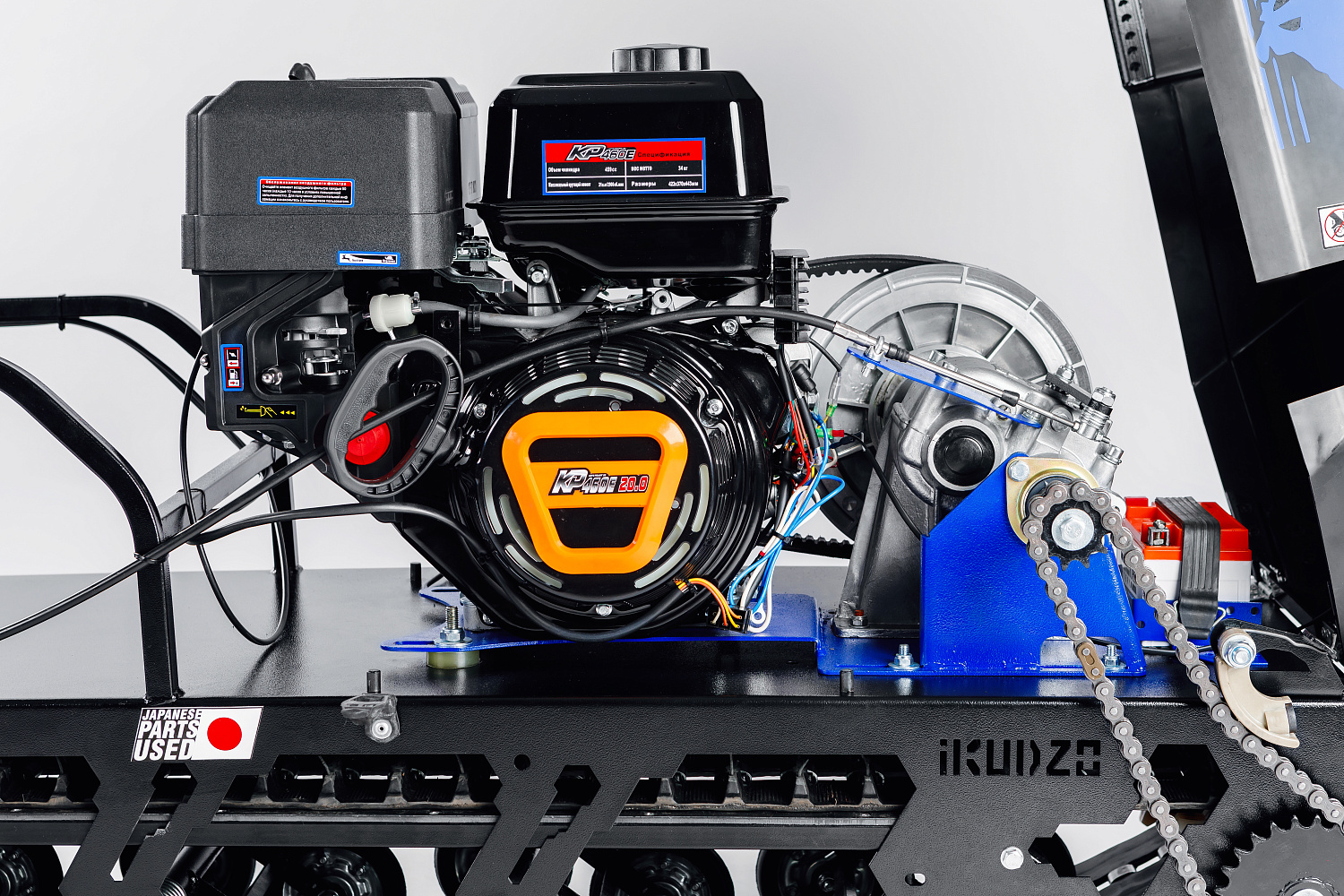 МОТОБУКСИРОВЩИК IKUDZO LONG 2.0 1700/500 EKR15 в Липецке