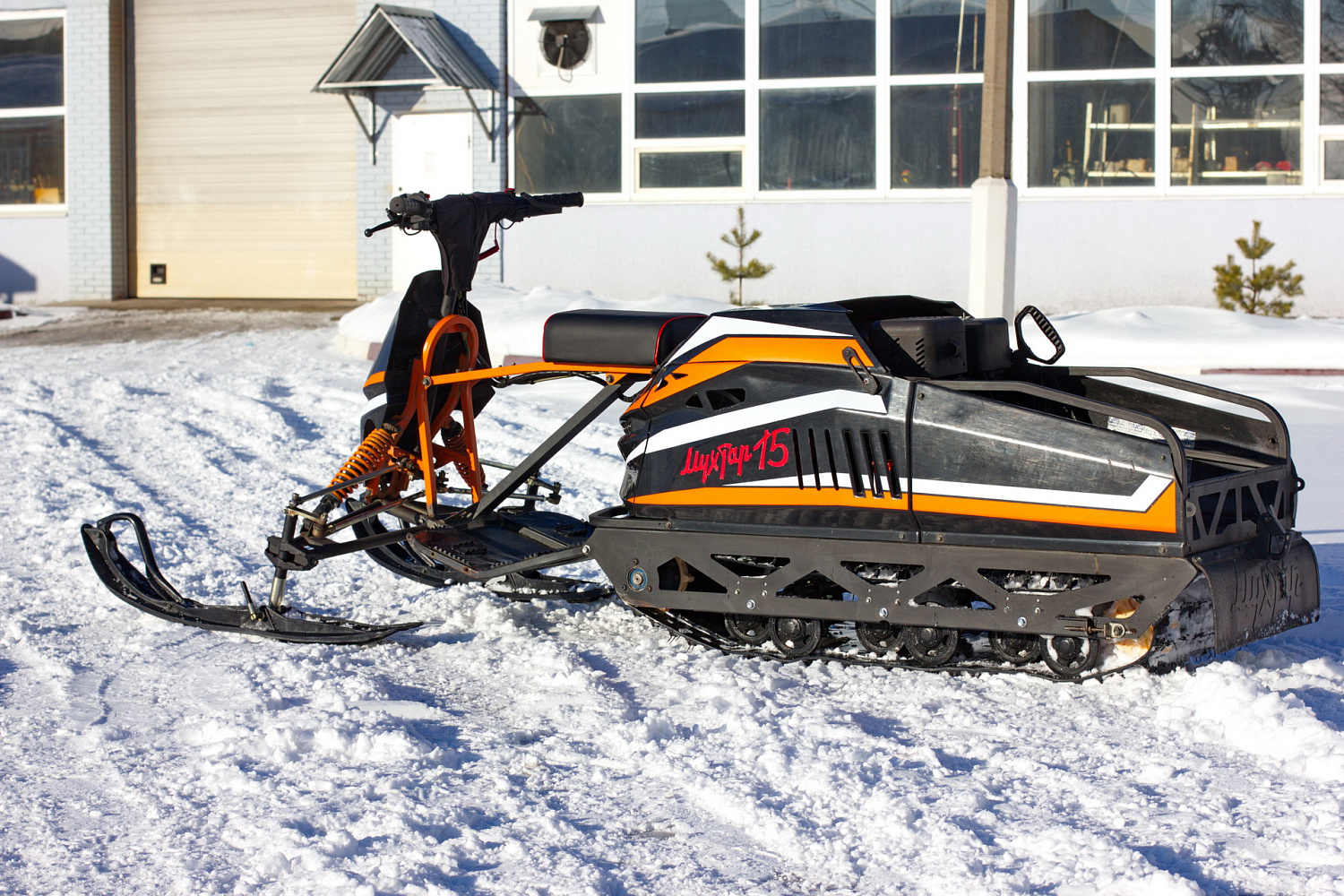 Мотобуксировщик IRBIS Мухтар 15 с лыжным модулем в комплекте в Липецке