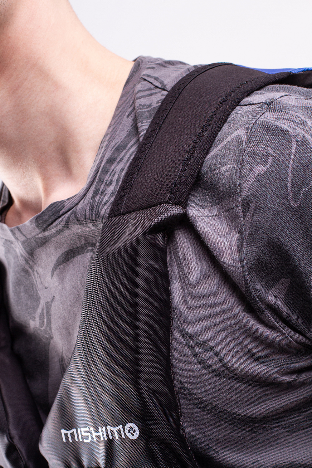 Жилет спасательный MISHIMO PRO Премиум качества Черно-синий в Липецке