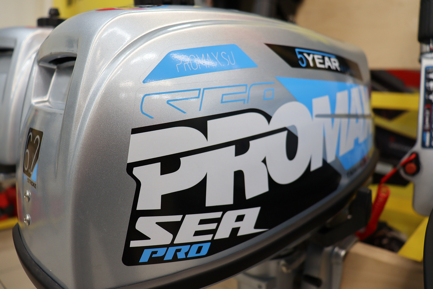 Лодочный мотор PROMAX SP6.2FHS (внешний бак 12 л) в Липецке