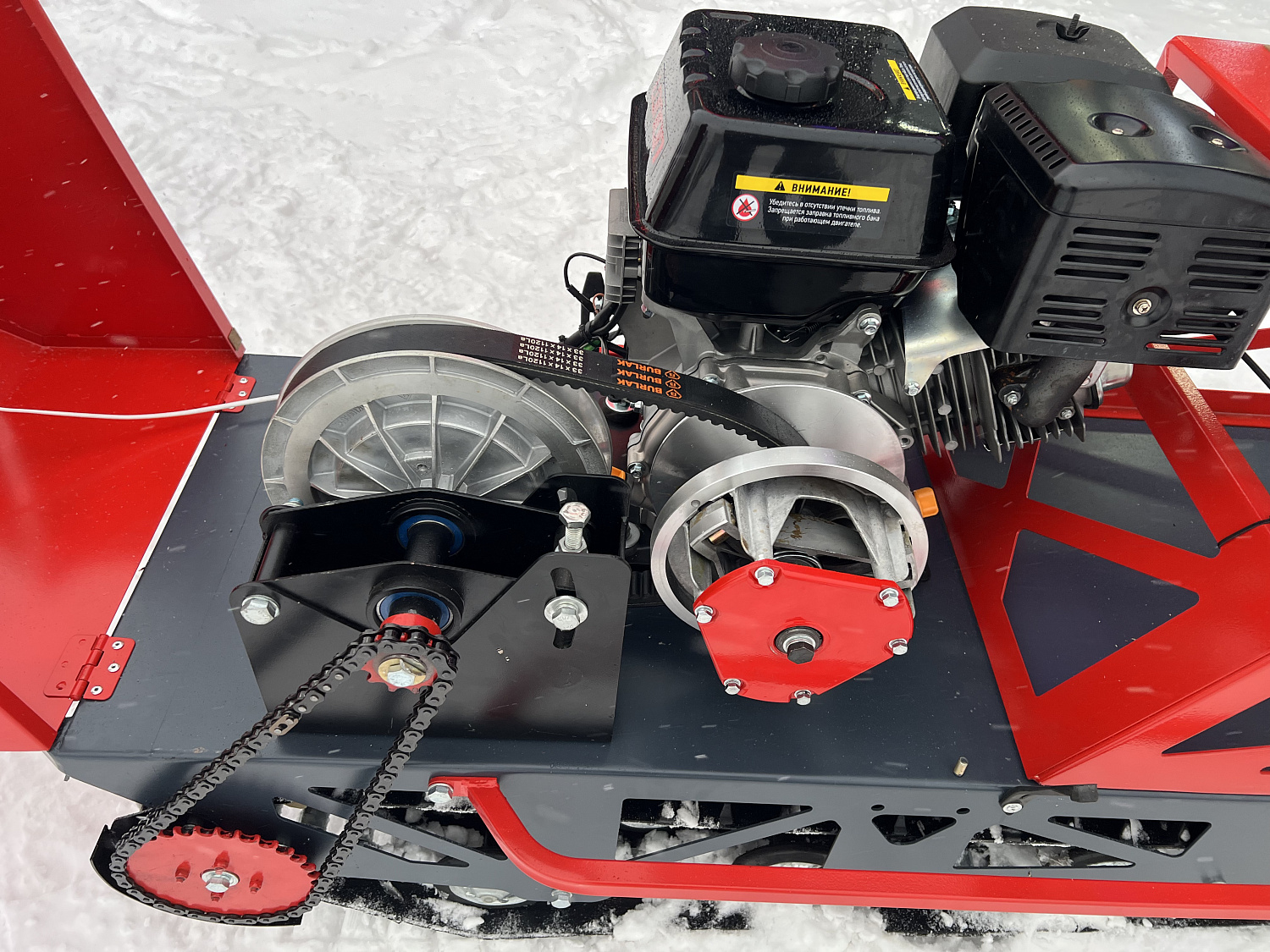 Мотобуксировщик EX-MOTO SNOWDOG S500 15л.с в Липецке