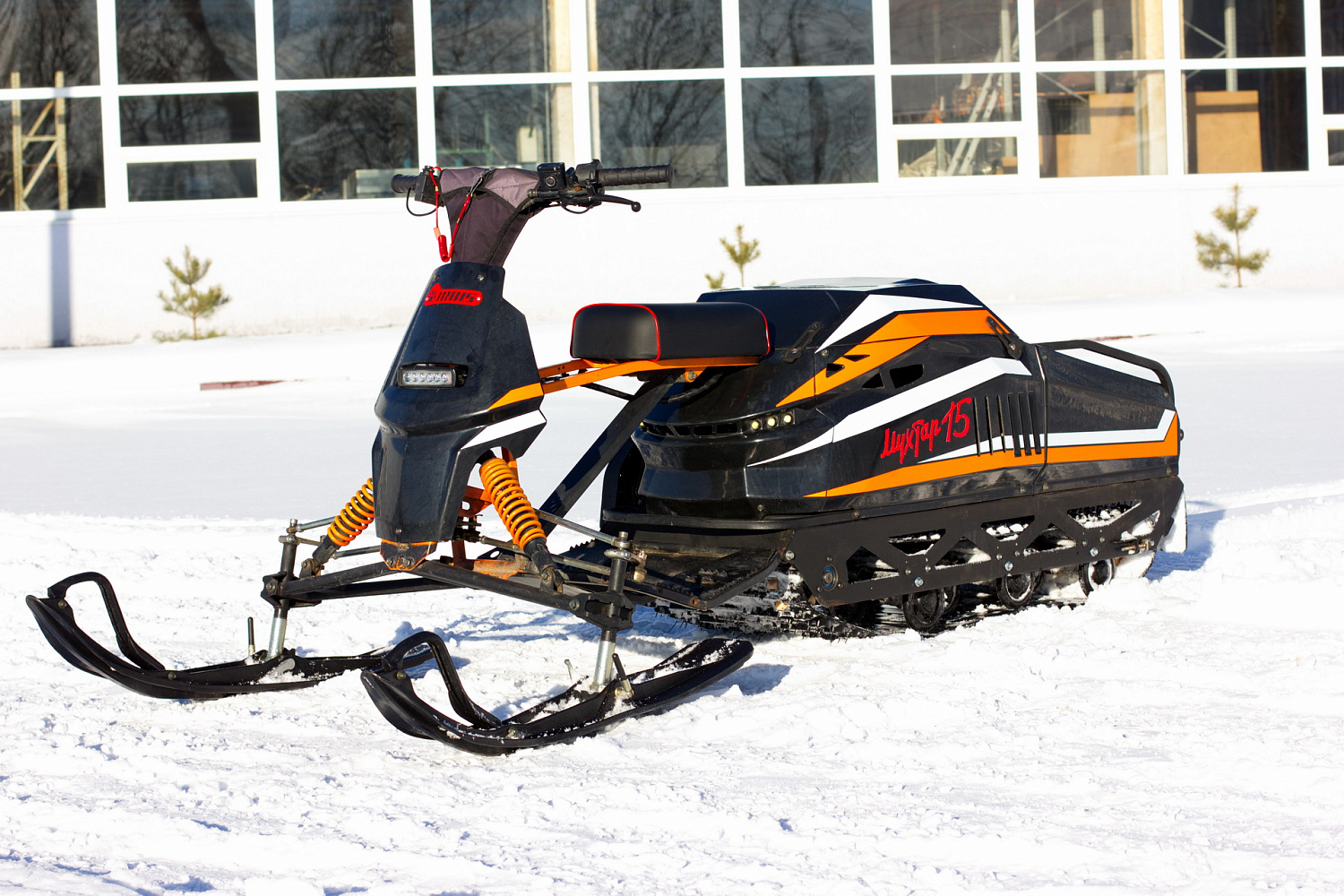 Мотобуксировщик IRBIS Мухтар 15 с лыжным модулем в комплекте в Липецке