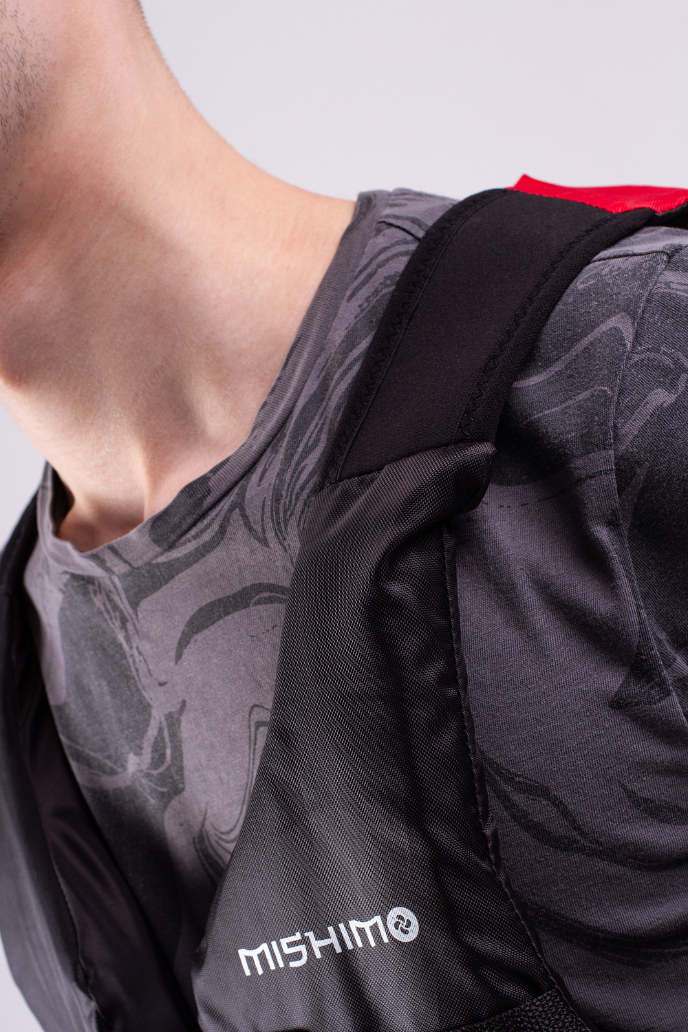 Жилет спасательный MISHIMO PRO Премиум качества Черно-красный в Липецке